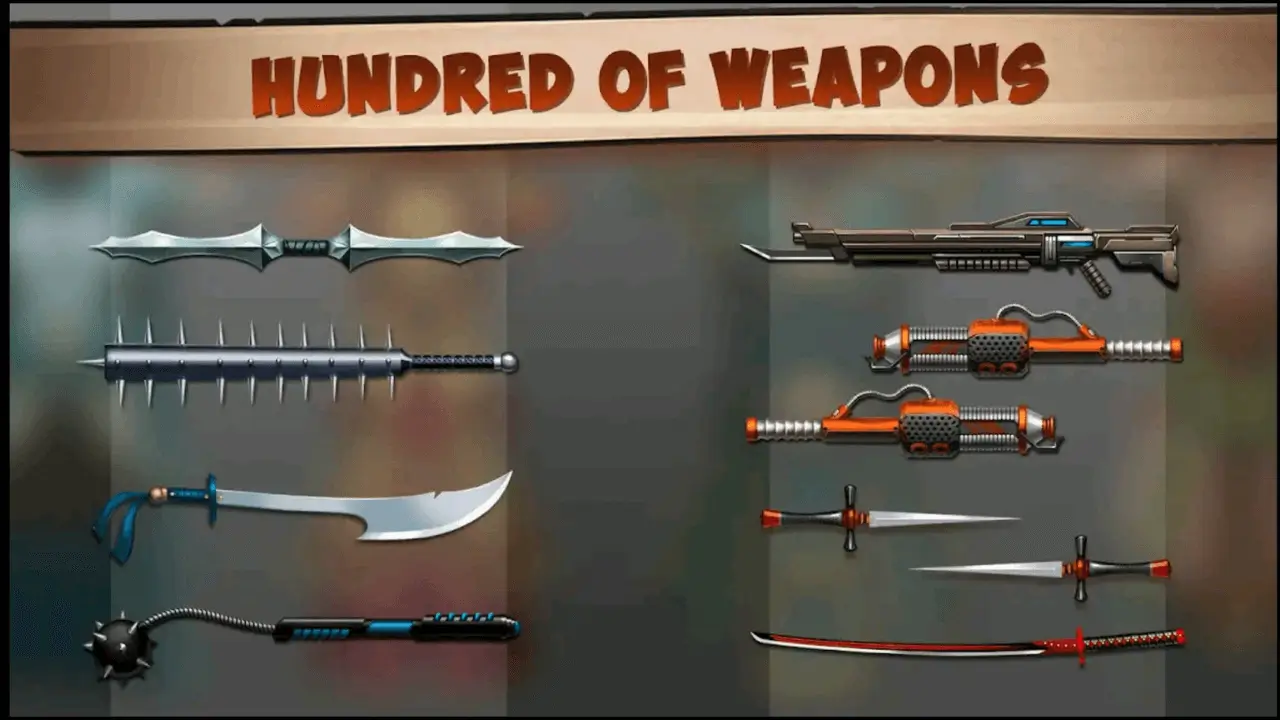 Collect the Best Weapons