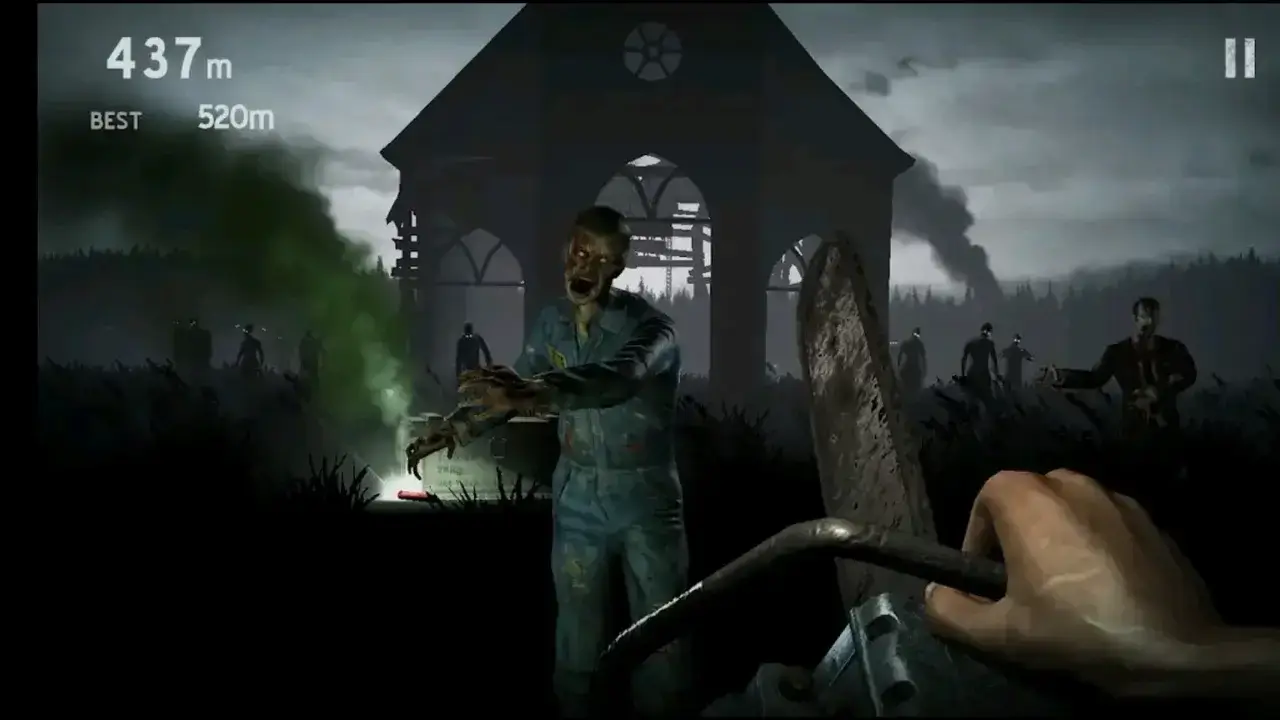 Gameplay of Into The Dead