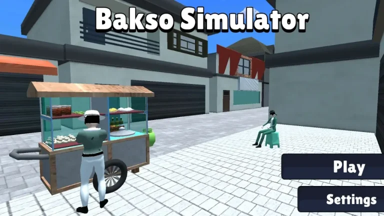Bakso Simulator MOD APK v1.7.4 (Unlimited Money, One Hit, Mode Menu)